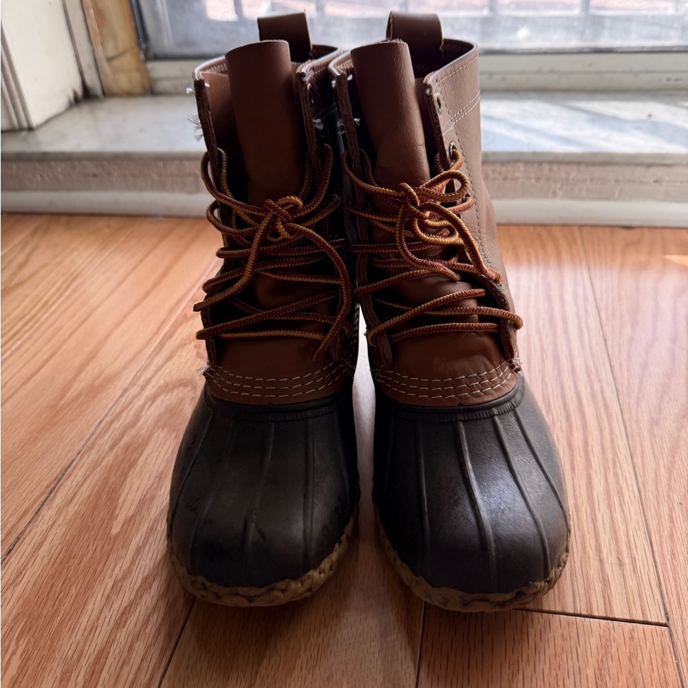 Brown/Tan LL Bean Boots